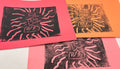 Duck Print on Paper